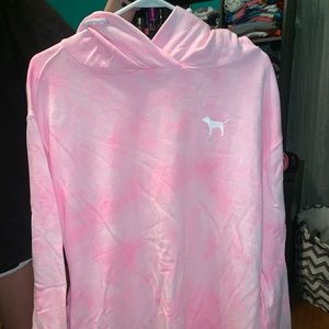 PINK tye dye sweatshirt